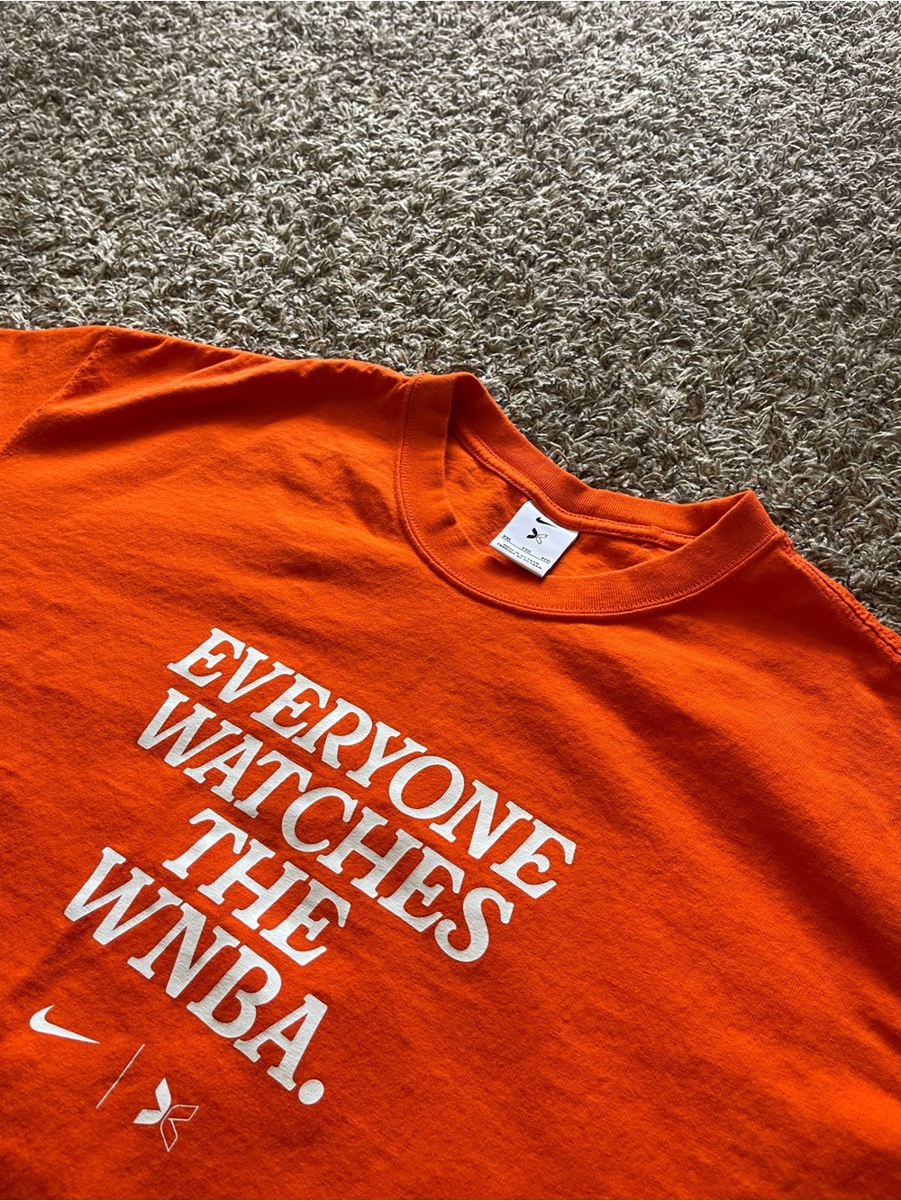 🍊 Nike x TOGETHXR “Everyone Watches The WNBA” Graphic Tee 🏀